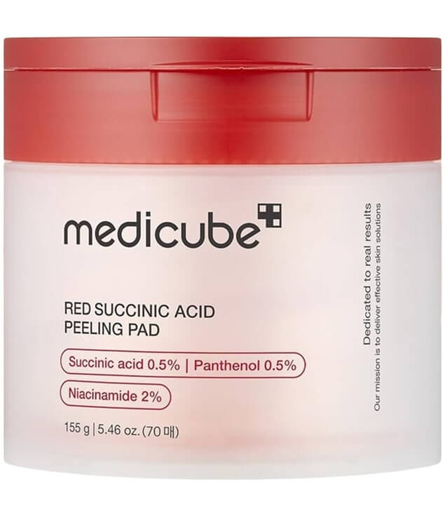 MEDICUBE | RED SUCCINIC ACID PEELING PADS